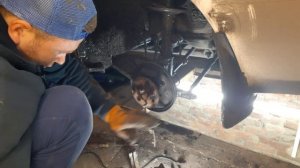 Замена задних колодок на тойота королла 110