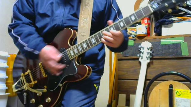 Stray Cat Strut -Epiphone Limited Riviera Custom смотреть онлайн