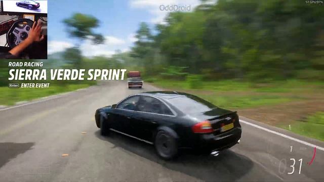 Audi-S1 2023: Forza Horizon 5 Steering Wheel Gameplay | 4k 60fps смотреть онлайн