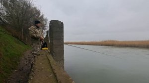 Рыбалка в ноябре на открытой воде! Ловля мирной рыбы на реке Маныч.