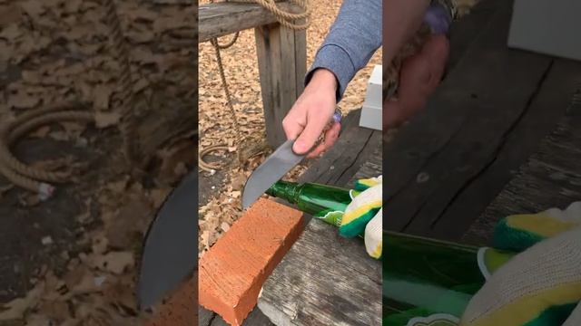 НА ЧТО СПОСОБНА САМАЯ ТВЁРДАЯ СТАЛЬ В МИРЕ #shorts #нож#ножи смотреть онлайн