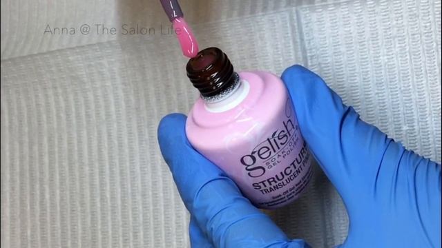 GELISH Structure Cover Pink & Translucent Pink [QUICK SWATCH ON MY NAILS] смотреть онлайн