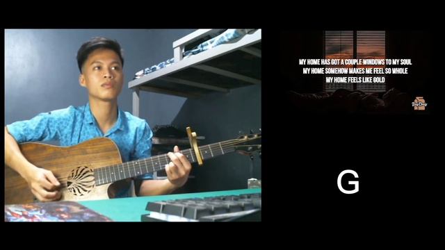 My Home -Awin -The Change (Acoustic guitar chords Tutorial | with strumming) смотреть онлайн