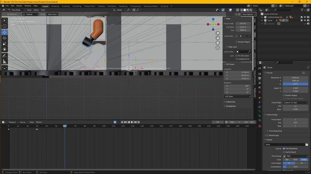 Анимация лего в Blender #2 Туториал Mecabrics смотреть онлайн