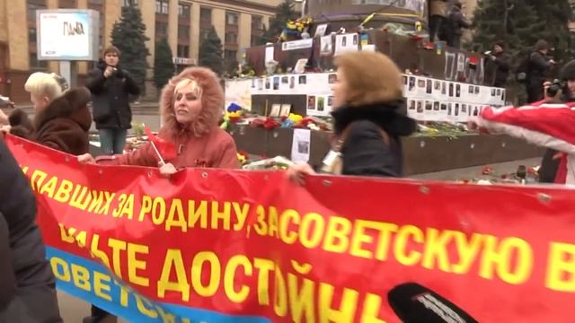 “Русская весна“ в Днепре. Март 2014 года смотреть онлайн