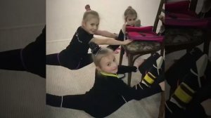 Групповая тренировка по художественной гимнастике !что происходит на тренировках? Растяжка гибкость