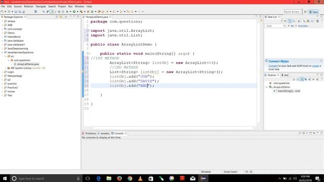 What is an ArrayList in Java ? смотреть онлайн