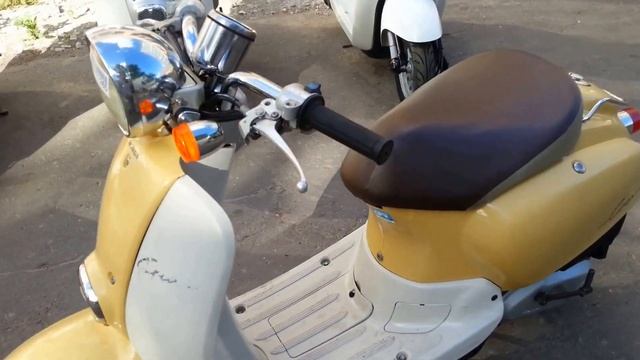 Скутер Honda Giorno Crea 50 AF54, Kupiscooter.ru смотреть онлайн