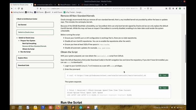 CentOS 8 to Oracle Linux 8 Migration - Live Migration/Up-gradation- CentOS alternative URDU/HINDI смотреть онлайн