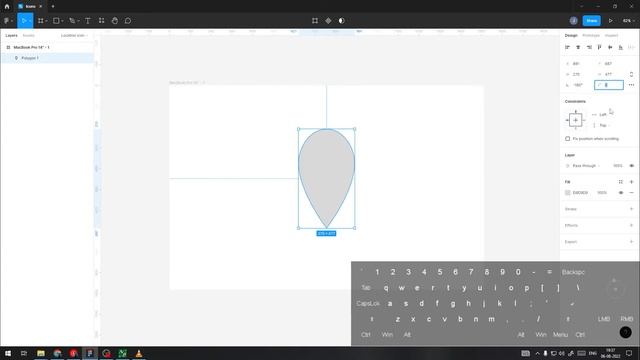 How to make a Location pin Icon using Figma {EASY} ! смотреть онлайн