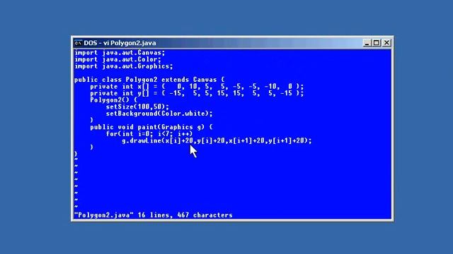 Lesson1 Polygon | Java Graphics Tutorial смотреть онлайн