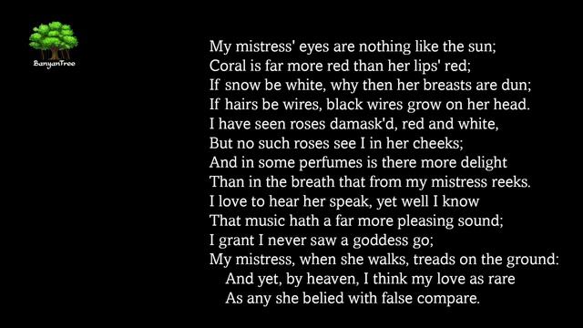 Sonnet 130: My mistress' eyes....| William Shakespeare. | Dr. A. Raghu. Part 5 смотреть онлайн