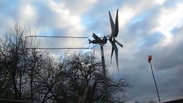 Мои ветряки . Ветрогенератор .Общий обзор и мои ошибки. смотреть онлайн