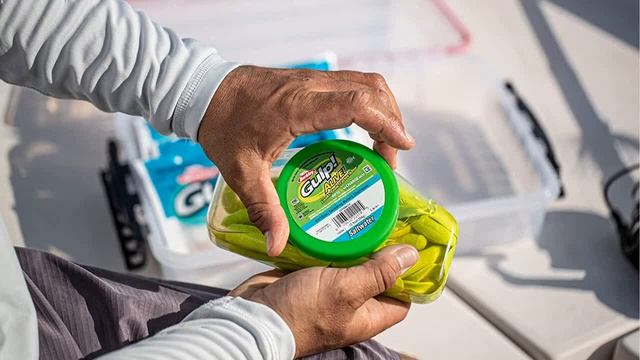 Great Product -  Berkley Gulp! Alive! Swimming Mullet , Chartreuse, 4in - Half Pint 4x7