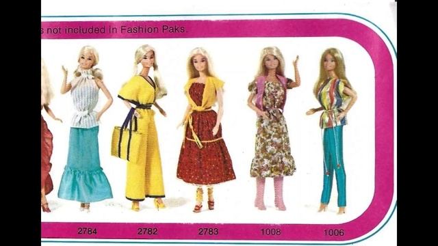 1979 Barbie World of Fashions Doll Clothes Booklet ~ Toy-Addict смотреть онлайн