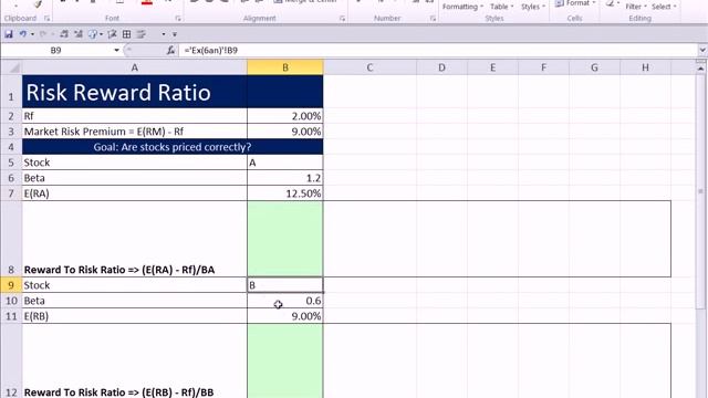 Excel Finance Class 108: Reward To Risk Ratio - Treynor Index смотреть онлайн