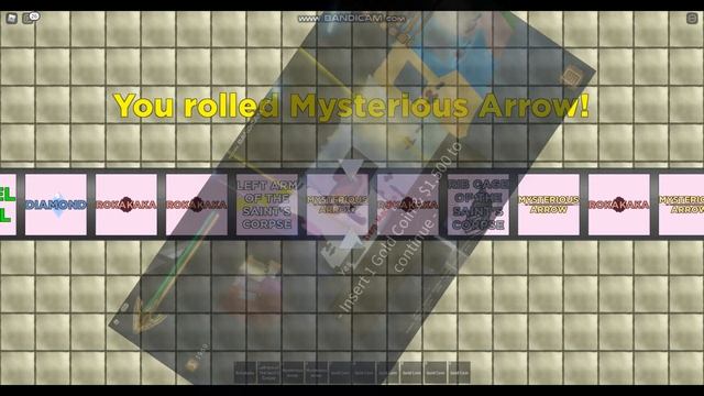 [YBA]getting heart or lucky arrow from arcade??? смотреть онлайн
