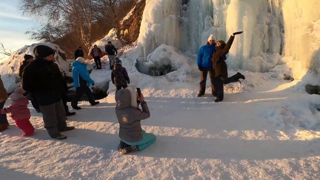 АБЗАНОВСКИЙ ВОДОПАД! ЭТО НЕВЕРОЯТНО! ВАМ СТОИТ ЭТО УВИДЕТЬ! смотреть онлайн