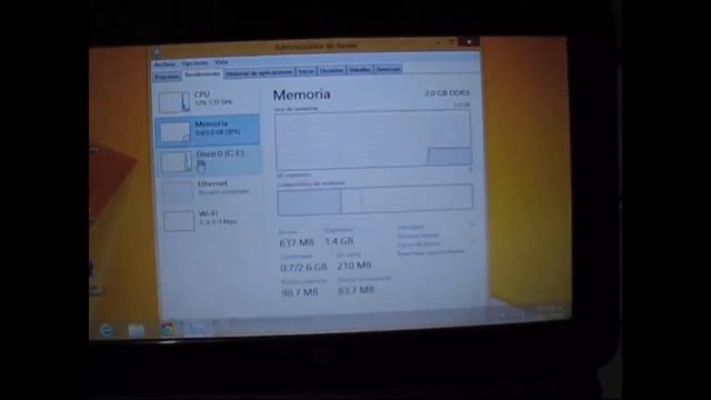 Equipo HP Mini 110-3710la En Windows 8.1