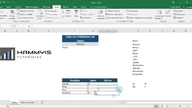 ?? Como crear listas desplegables en Excel - 2 formas muy secillas смотреть онлайн