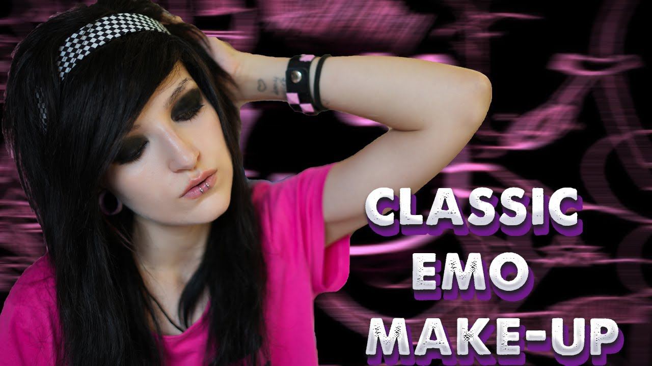 КАК СДЕЛАТЬ ЭМО МАКИЯЖ? | КАК СТАТЬ ЭМО | CLASSIC EMO MAKE-UP смотреть онлайн