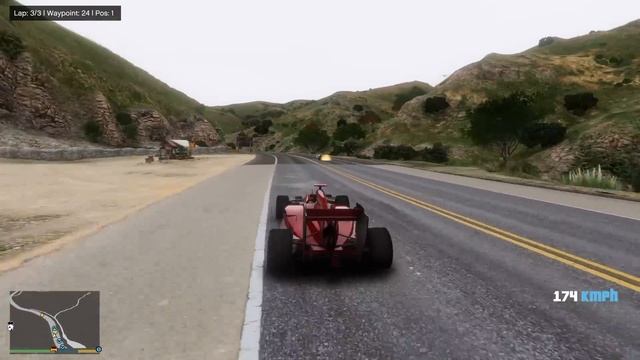 BALAPAN LIAR DI KOTA PAKE MOBIL BALAP F1 - GTA 5 MOD смотреть онлайн