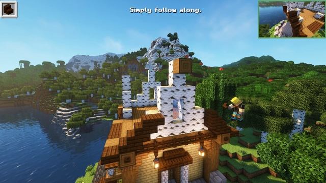 Minecraft | Small Medieval Survival Base | Minecraft Tutorial смотреть онлайн
