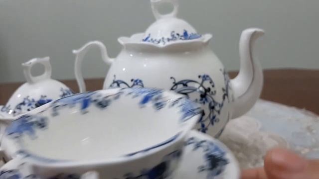Моя новая покупка,чайный сервиз из костяного фарфора смотреть онлайн