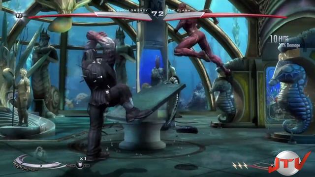 PS4 Share Play Injustice Gods Among Us смотреть онлайн