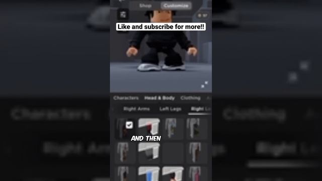 How to make a small goofy roblox avatar! #shorts #roblox смотреть онлайн