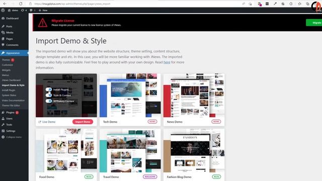 JNews WordPress Theme Download, Installation and Import Demo Style смотреть онлайн