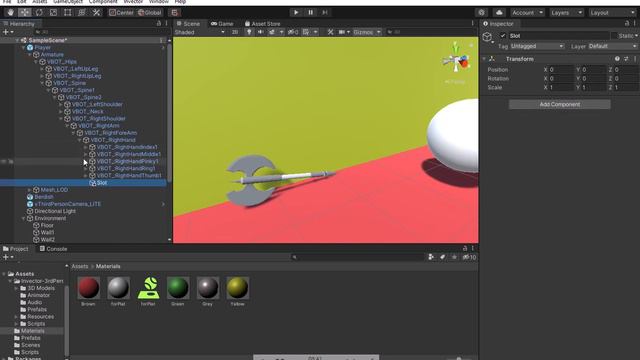Подбираем оружие в Unity (TPC) смотреть онлайн