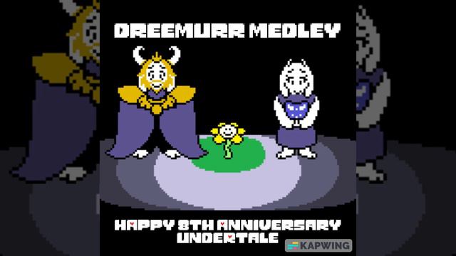 Undertale - Dreemurr Medley (Undertale 8th Anniversary) смотреть онлайн