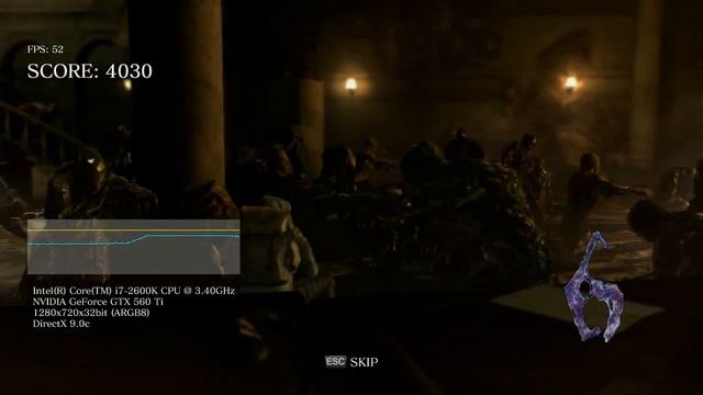 Resident Evil 6 PC - Benchmark смотреть онлайн