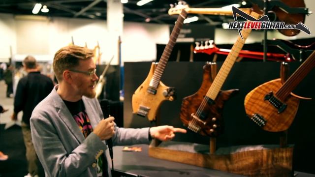 Sankey Guitars NAMM Boutique Guitar Showcase Live Edge Wood - WOW смотреть онлайн