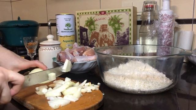 Куриные ножки с рисовой кашей в духовке - ели даже дети! смотреть онлайн