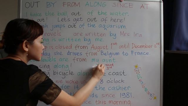BELAJAR BAHASA INGGRIS #21 KELUAR OLEH DARI SEPANJANG SEJAK DI PADA - OUT BY FROM ALONG SINCE AT смотреть онлайн