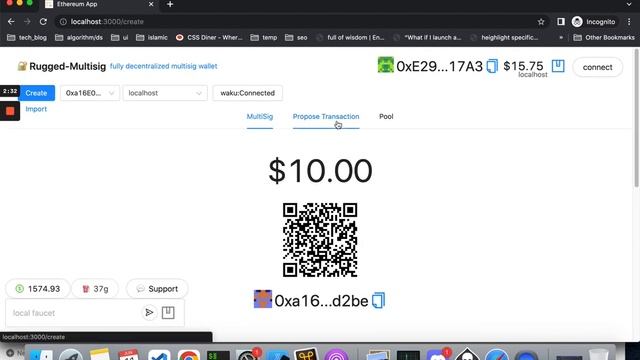 I built a Multisig Wallet with Solidity and ReactJS смотреть онлайн
