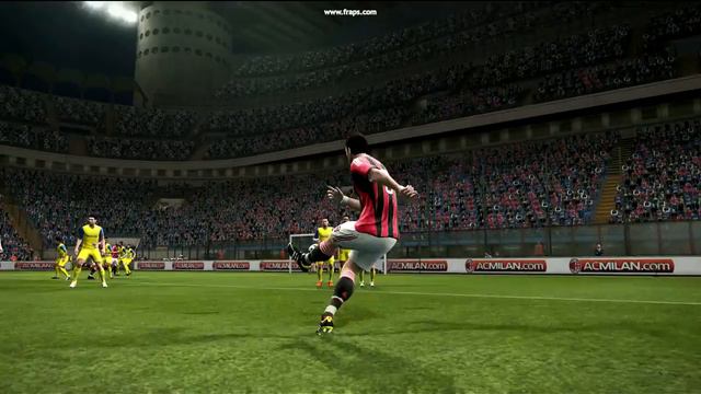 Розыгрыш штрафного, удар Gareth Bale и отличная реакция на добивании Zinedine Zidan pes2013 смотреть онлайн