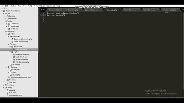 How to upload Bootstrap Template in Laravel Project.... Laravel5.8 смотреть онлайн