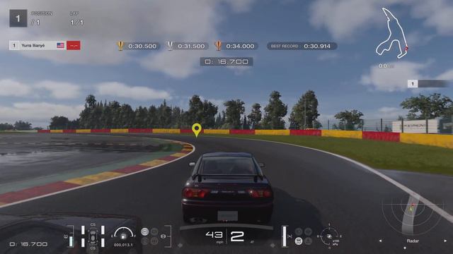 Gran Turismo 7 A-5 Cornering in the Wet смотреть онлайн