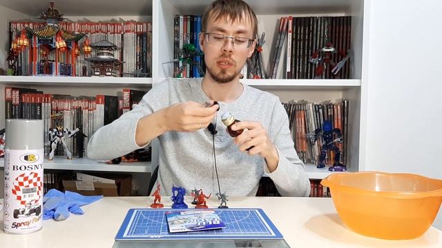 Учимся Моделизму Вместе #4 : Как правильно грунтовать миниатюры из баллона смотреть онлайн