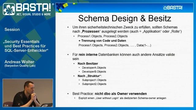 Security Essentials und Best Practices für SQL-Server-Entwickler | Andreas Wolter смотреть онлайн