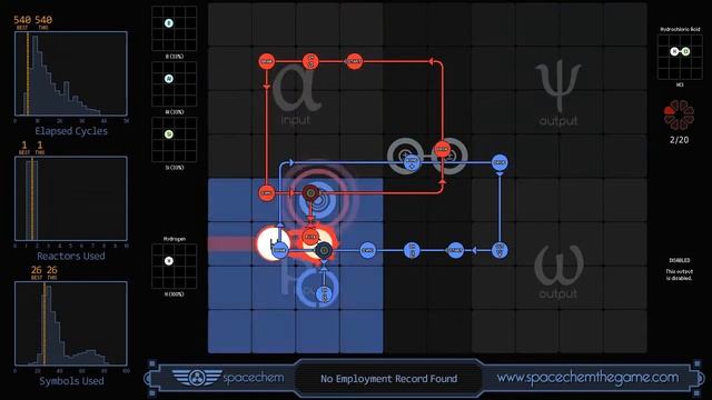 SpaceChem - No Employment Record Found (540/1/26) смотреть онлайн