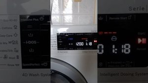 New Bosch Serie 8 Washing Machine