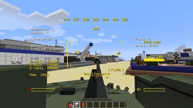 Minecraft TANKS MOD / FIGHT AND SURVIVE THE EVIL VILLAGERS!! Minecraft смотреть онлайн
