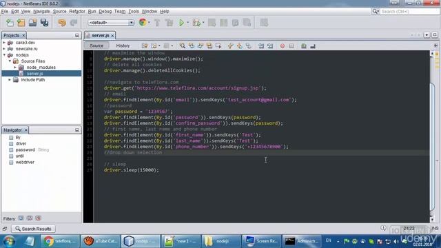 Learn Node.JS Selenium Webdriver - learn Web Development смотреть онлайн