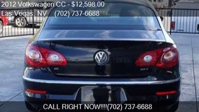 2012 Volkswagen CC DSG R-LINE PZEV for sale in Las Vegas, NV смотреть онлайн