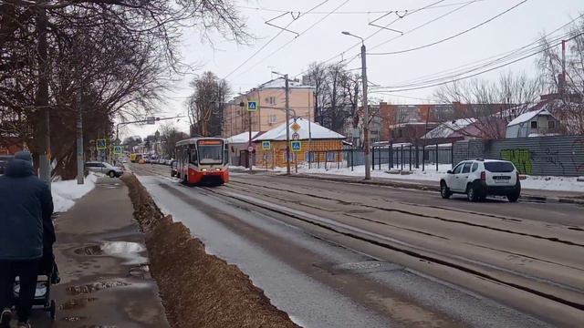 Съёмки тульского транспорта за 25 февраля 2024 года смотреть онлайн