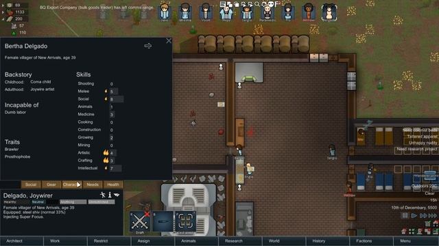 [10] The Calm After The Storm | Rimworld Ultimate Survival A17 смотреть онлайн
